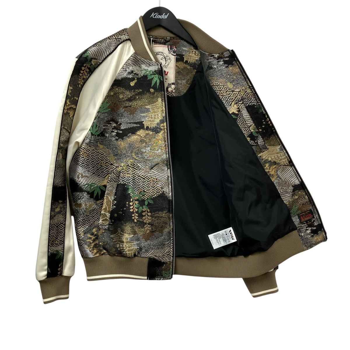 EVISU ブロケードスカジャンブルゾン2ESHTM6JK1015RXSN 古着・中古-2枚目のアイテム画像