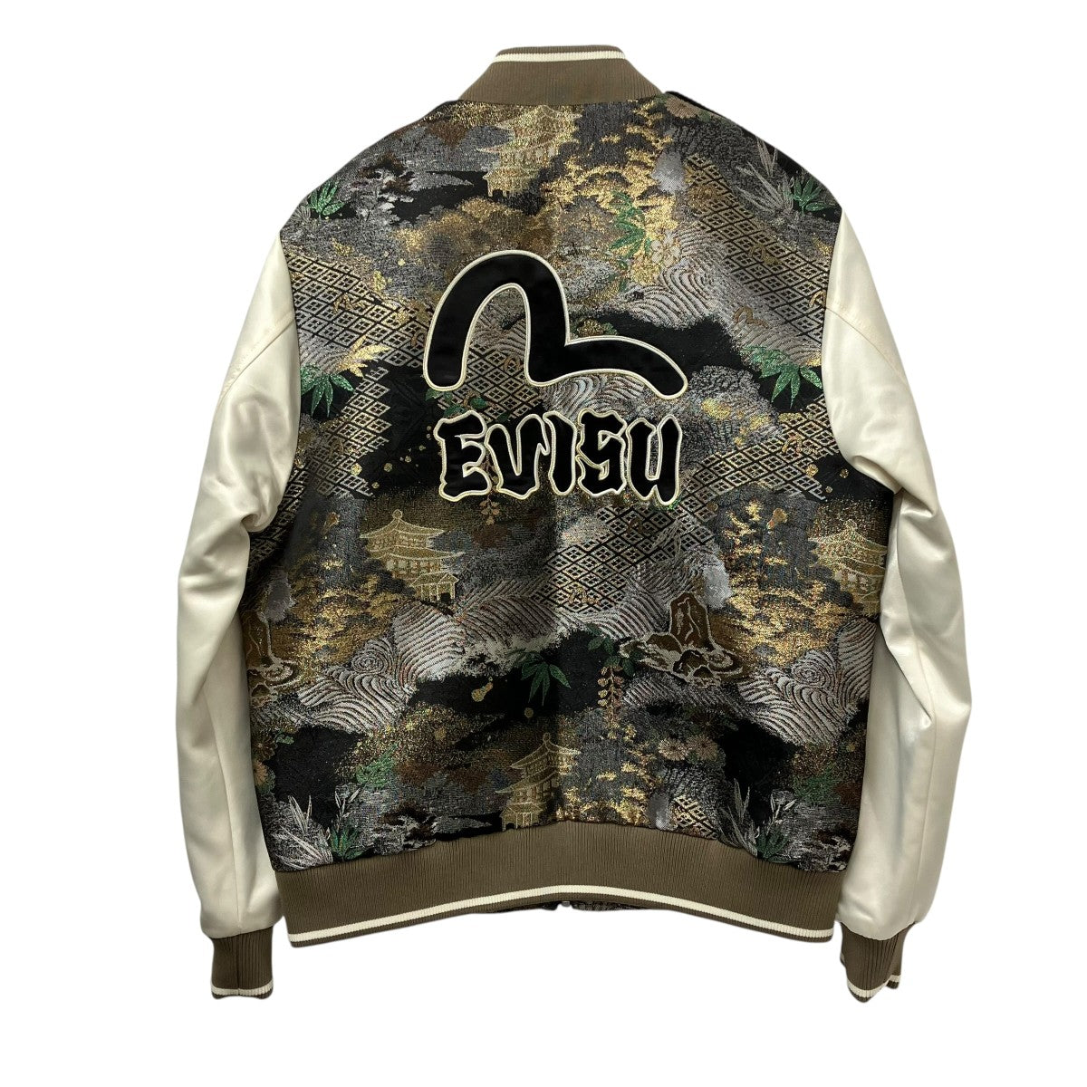 EVISU ブロケードスカジャンブルゾン2ESHTM6JK1015RXSN 古着・中古-3枚目のアイテム画像