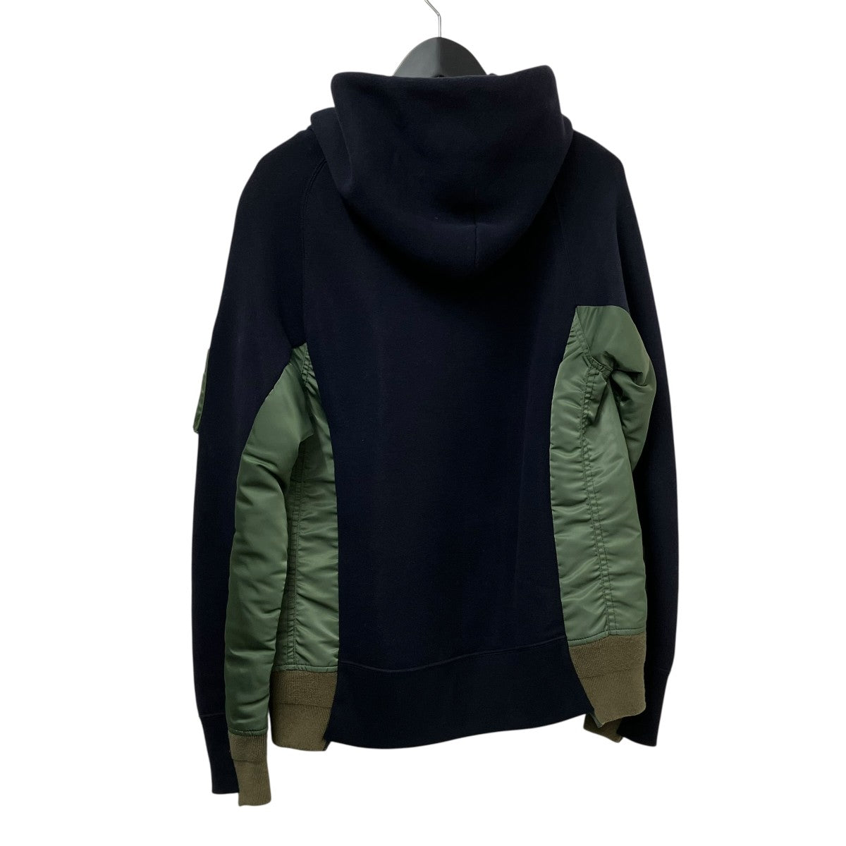 sacai SPONGE SWEAT MA-1 HOODIEパーカーSCM-033 古着・中古-2枚目のアイテム画像