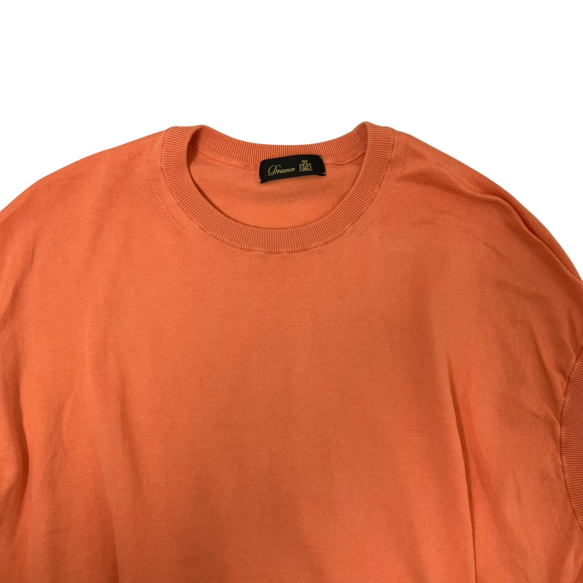 16Gコットン天竺ノースリーブニットTシャツ6518-105-0502