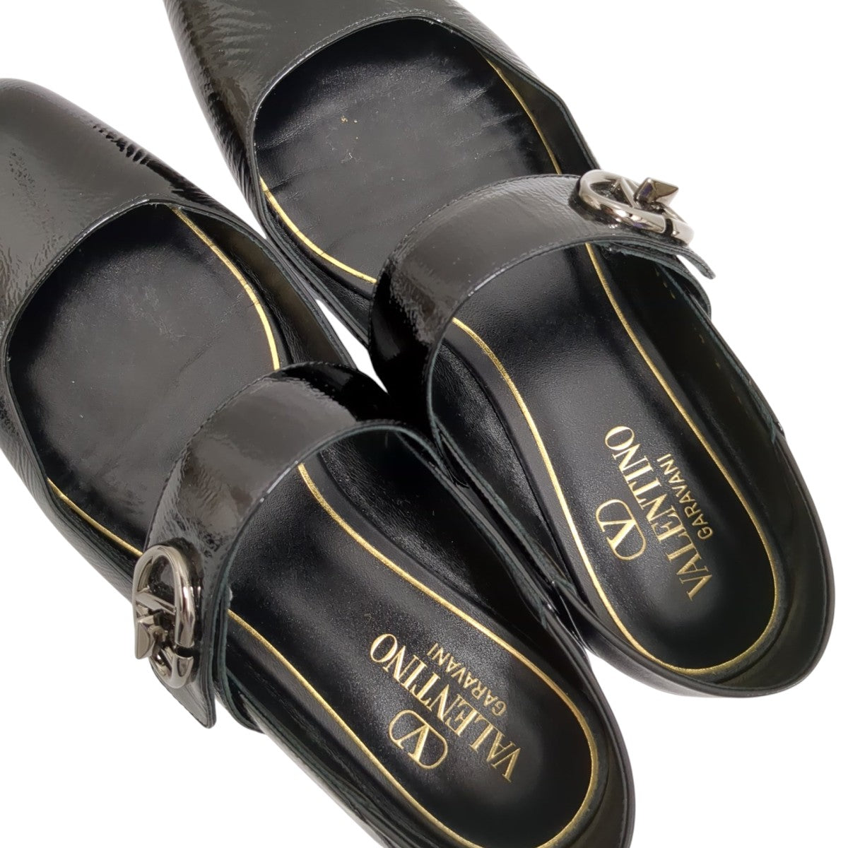 【2】新品　valentino ヴァレンティノ　パンプス　38 VALENTINO(ヴァレンチノ) パンプス5W2S0JV2 5W2S0JV2 ブラック サイズ