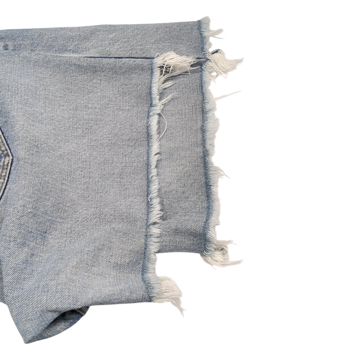 CELINE(セリーヌ) Wash Denim Wesley ShortsデニムハーフパンツN34B