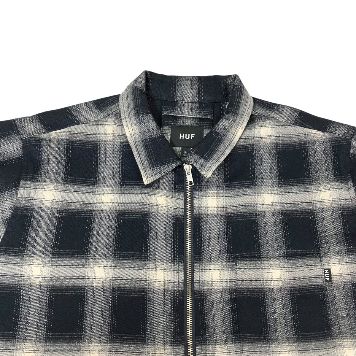 HUF ジップジャケット 古着・中古-4枚目のアイテム画像