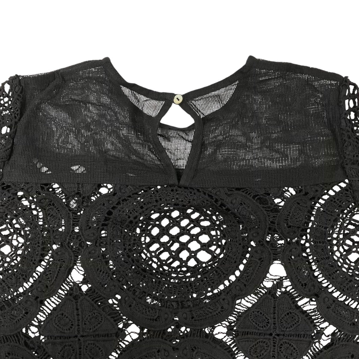 AMERI(アメリ) MEDI INDIAN BIG LACE DRESSワンピース0225105330640