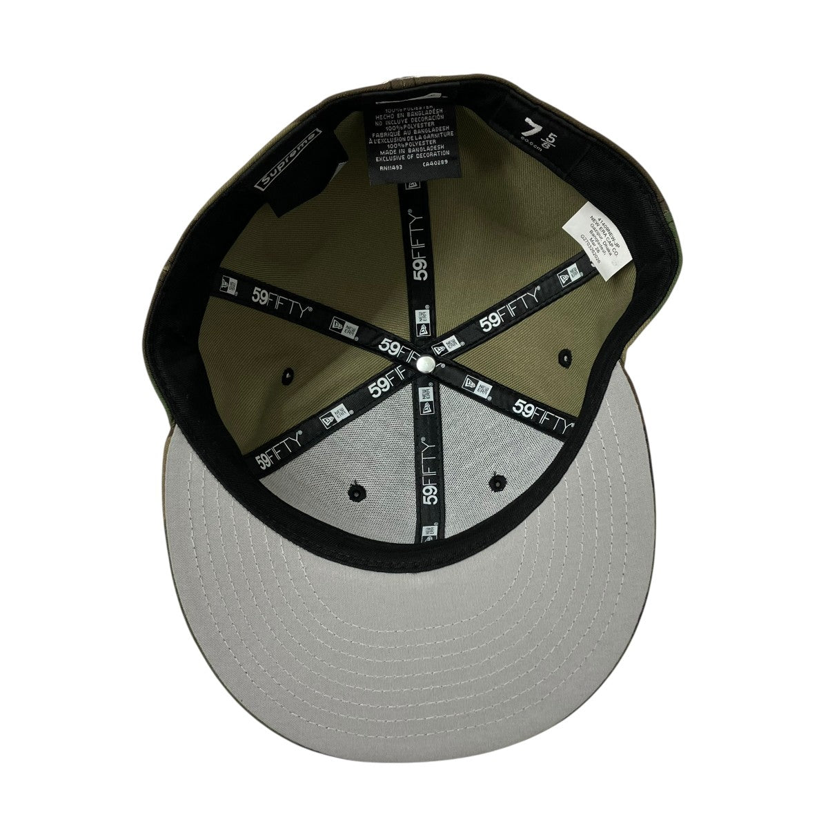 Supreme Rings Box Logoキャップ