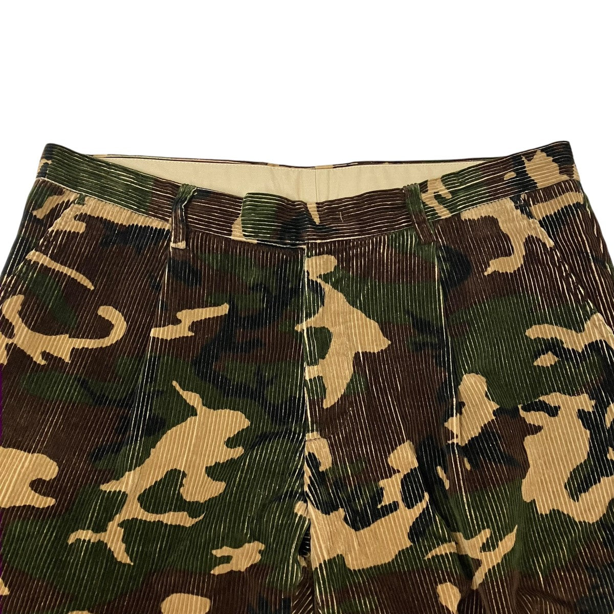 MONCLER カモフラージュ柄コーデュロイパンツD20911101240 古着・中古-3枚目のアイテム画像