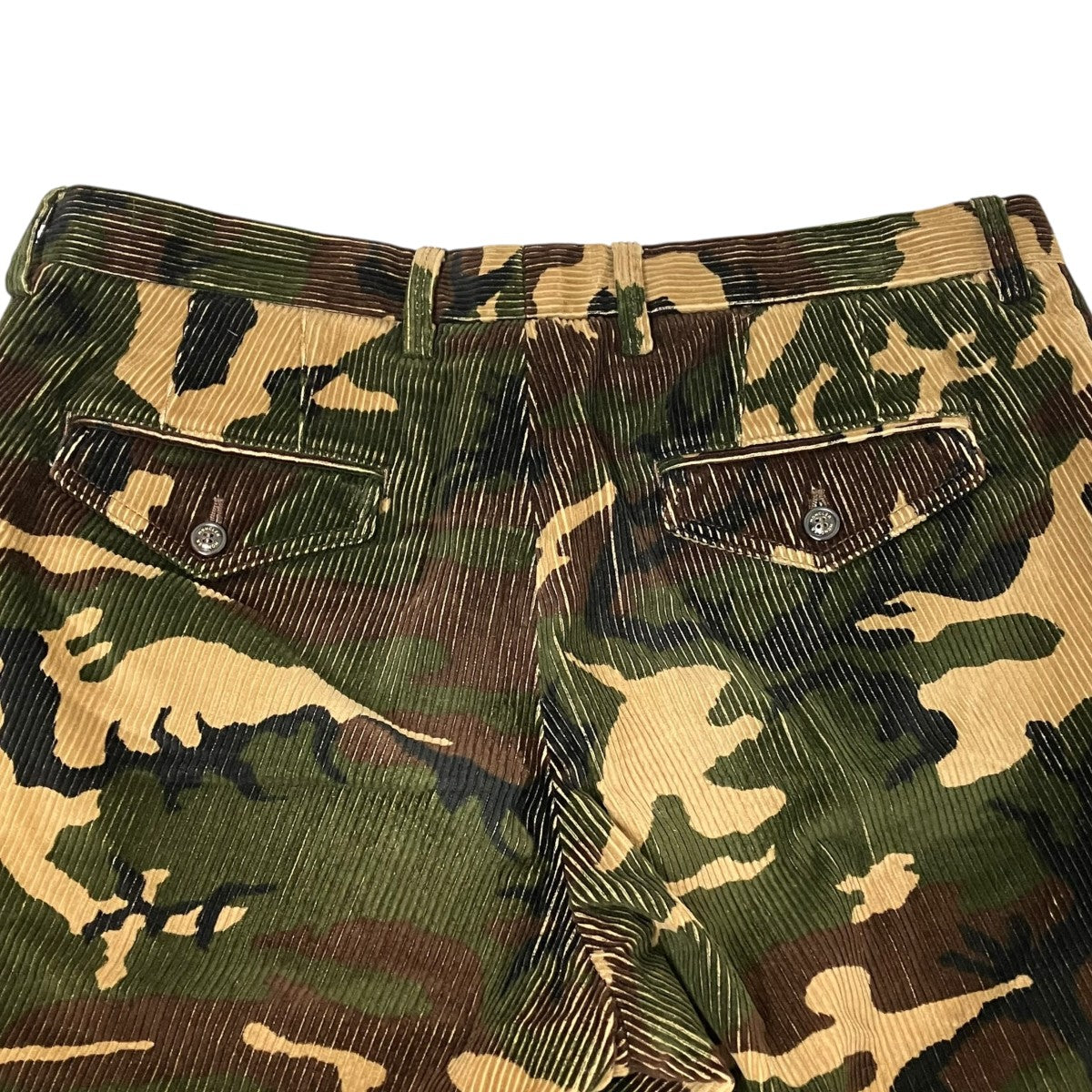 MONCLER カモフラージュ柄コーデュロイパンツD20911101240 古着・中古-5枚目のアイテム画像