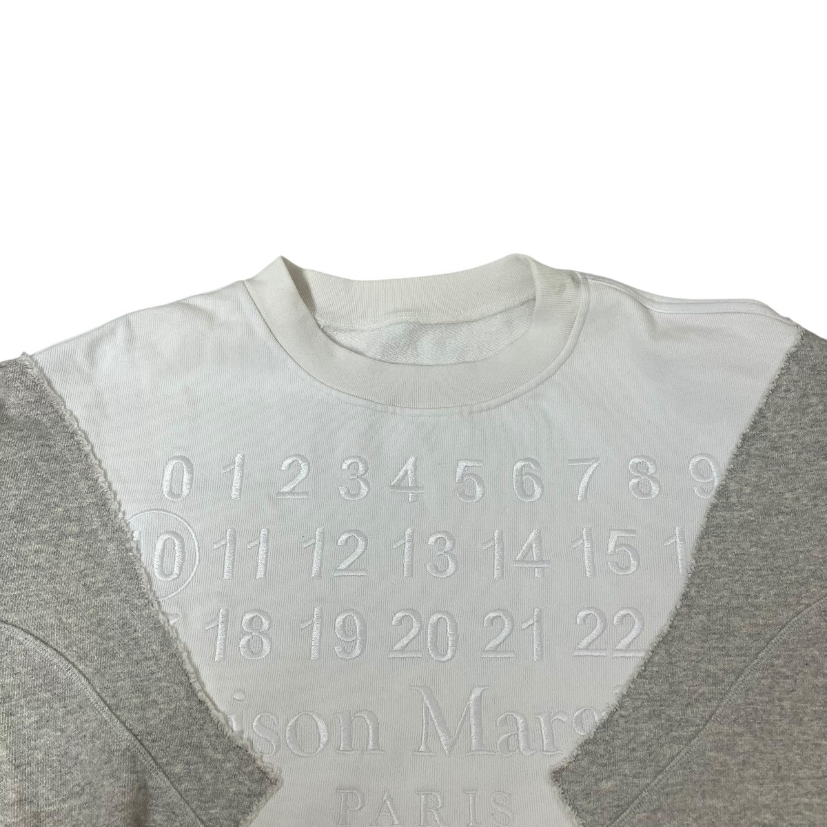 Maison Margiela 再構築カレンダーロゴ刺繍スウェットS50GU0129 古着・中古-3枚目のアイテム画像