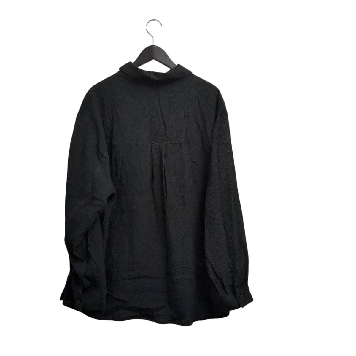 ANCELLM CREPE SHIRT JACKETシャツANC-SH92 古着・中古-2枚目のアイテム画像