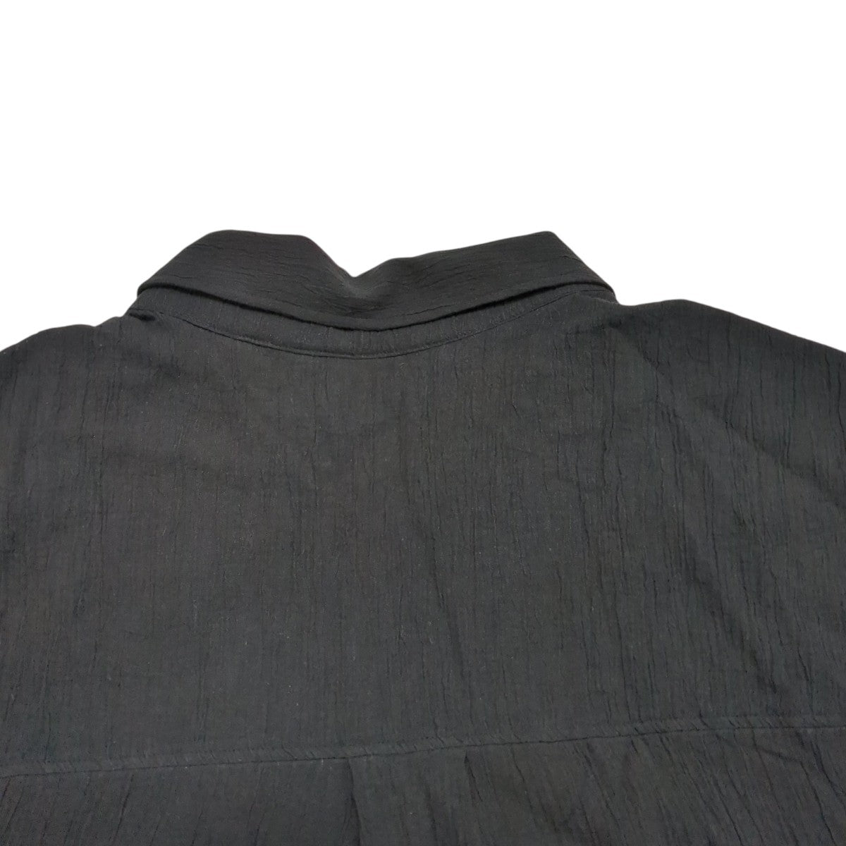 ANCELLM CREPE SHIRT JACKETシャツANC-SH92 古着・中古-4枚目のアイテム画像
