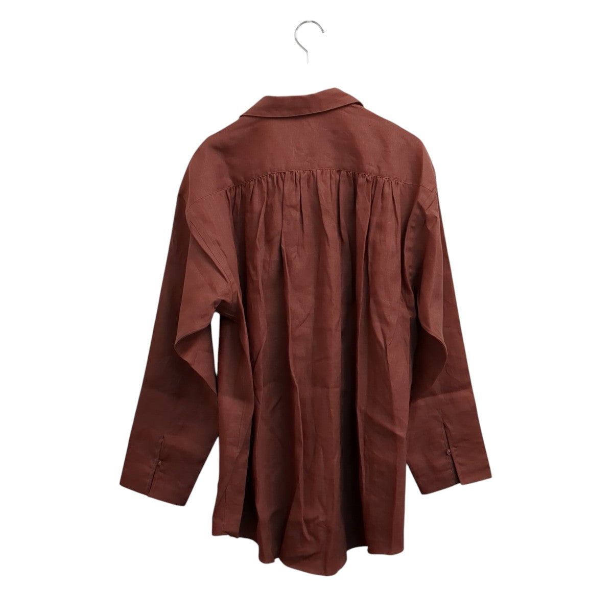 26SSLINEN GATHERED PULL-OVER SHIRTシャツTP26S0003