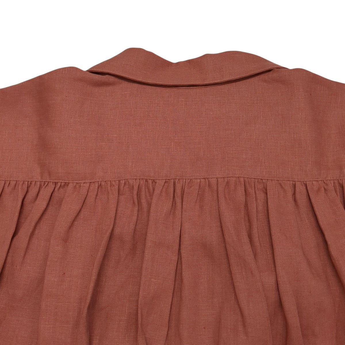 26SSLINEN GATHERED PULL-OVER SHIRTシャツTP26S0003