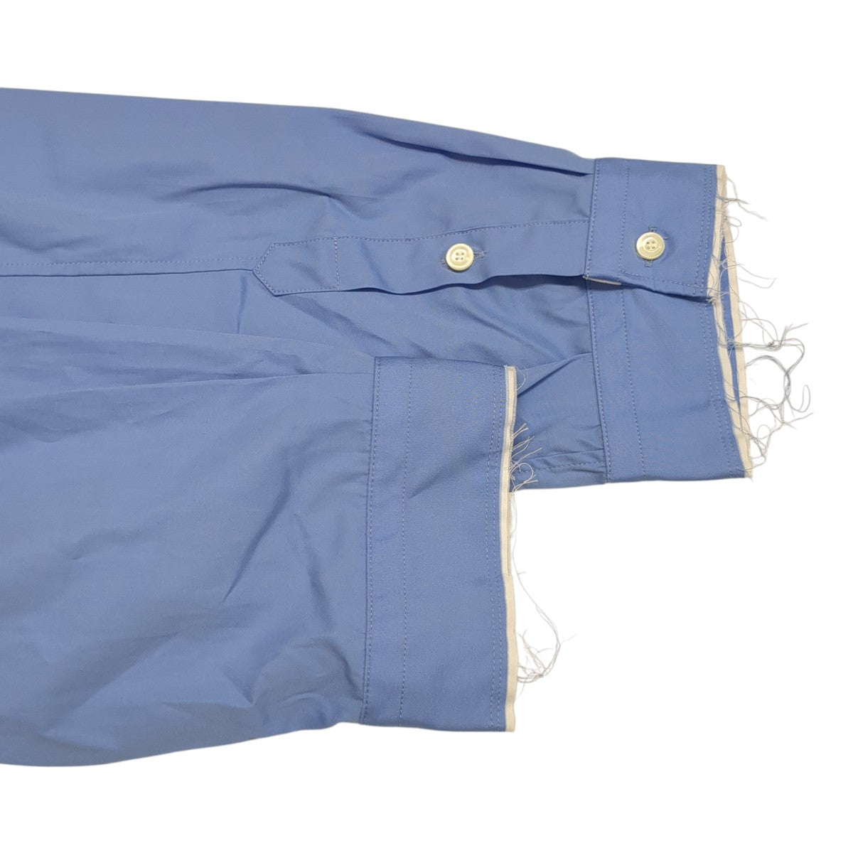 HIGH-COUNT FRAYED OVER SHIRTシャツANC-SH83