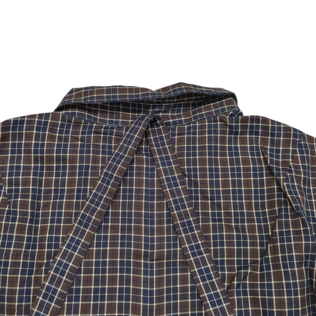 26SSシャツANC-SH96 BOW-TIE CHECK SHIRT