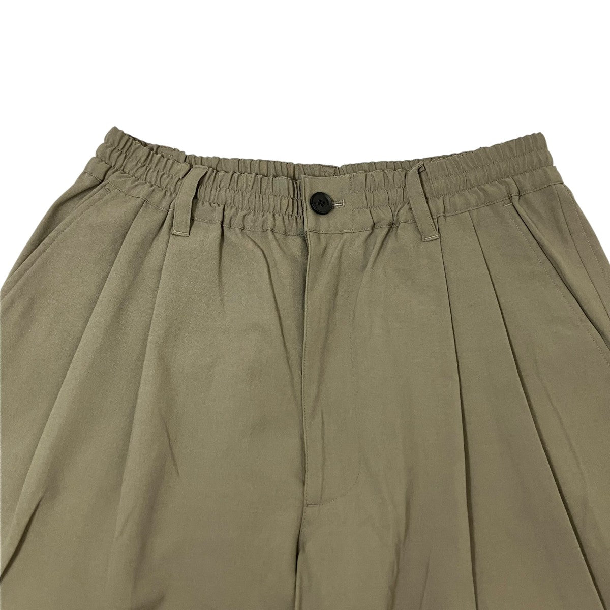 YOKE 26SSWool Washer Tropical 2pleated Easy TrousersスラックスYK26SS01173P 古着・中古-3枚目のアイテム画像