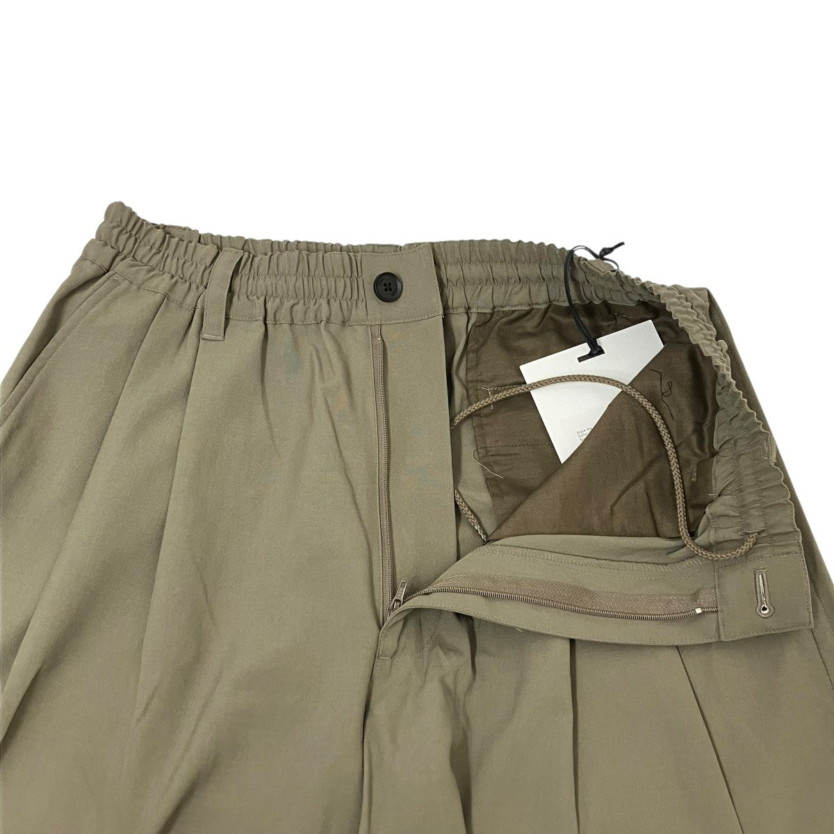YOKE 26SSWool Washer Tropical 2pleated Easy TrousersスラックスYK26SS01173P 古着・中古-4枚目のアイテム画像