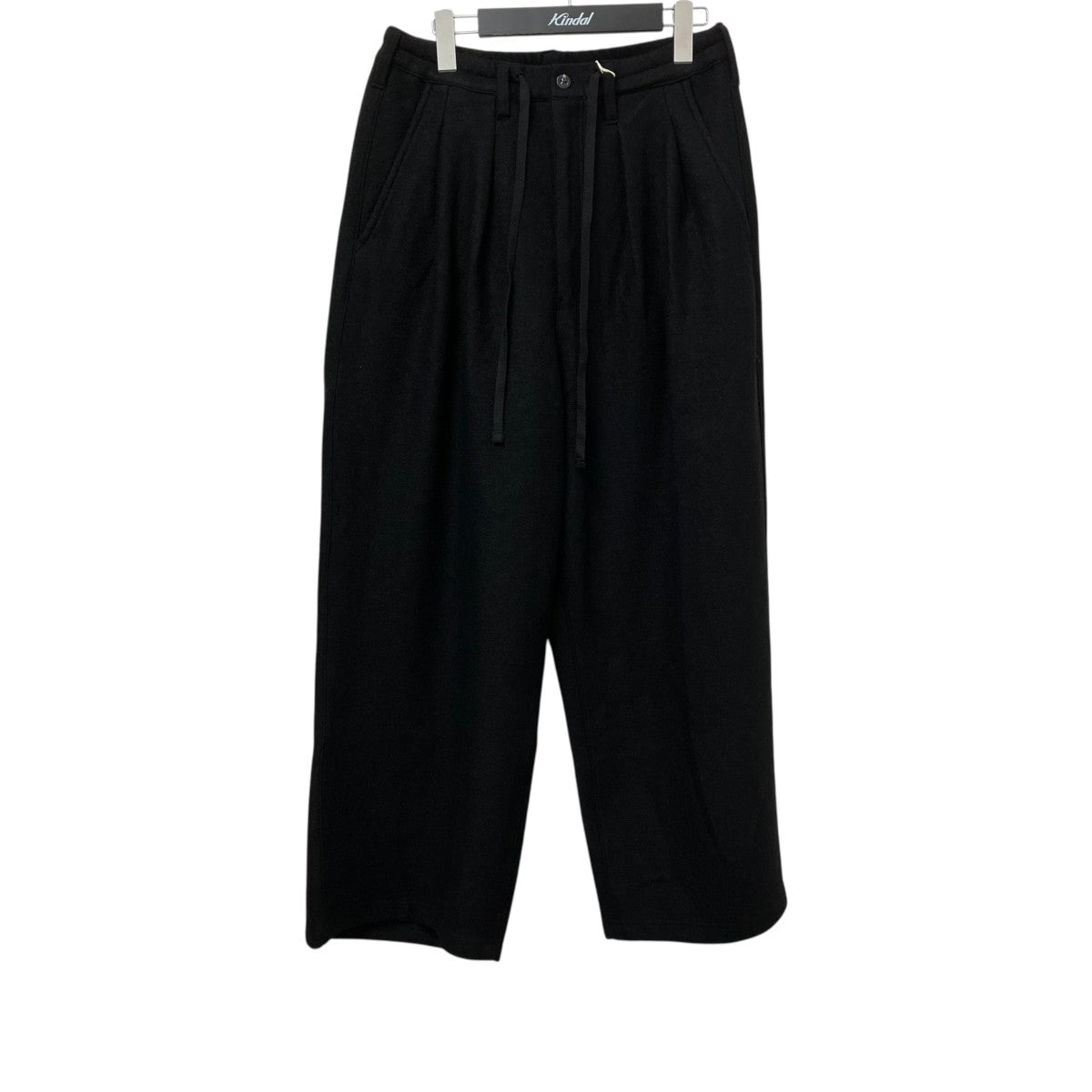 ANCELLM WOOL WIDE EASY TUCK SLACKSパンツANC-PT86-A 古着・中古-1枚目のアイテム画像