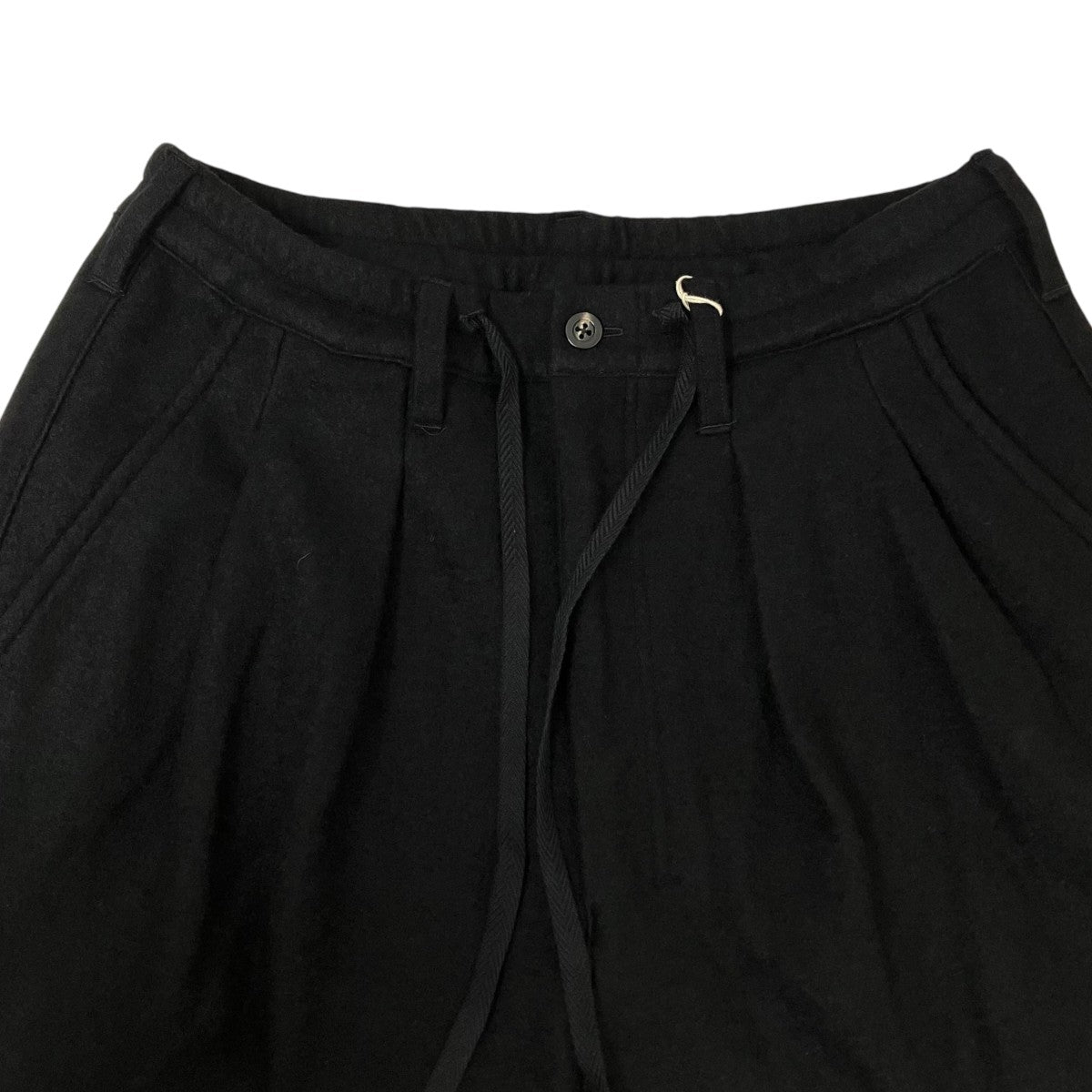 ANCELLM WOOL WIDE EASY TUCK SLACKSパンツANC-PT86-A 古着・中古-3枚目のアイテム画像