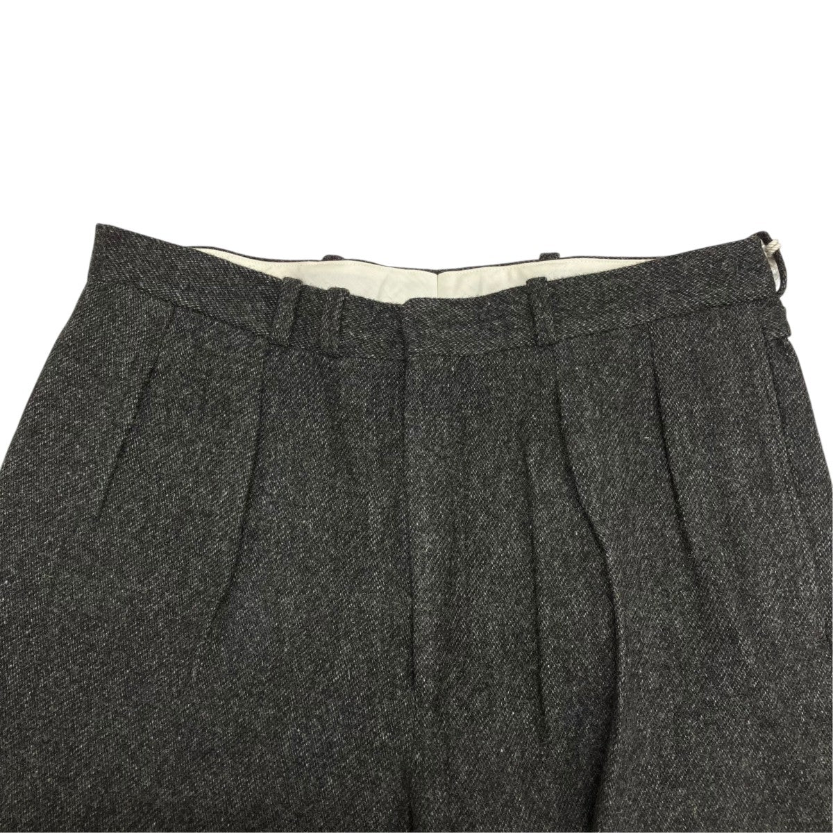 MAATEE＆SONS パンツMT5303-0214D JEFFERLY TWEED 2PLEATS TROUSER 古着・中古-3枚目のアイテム画像