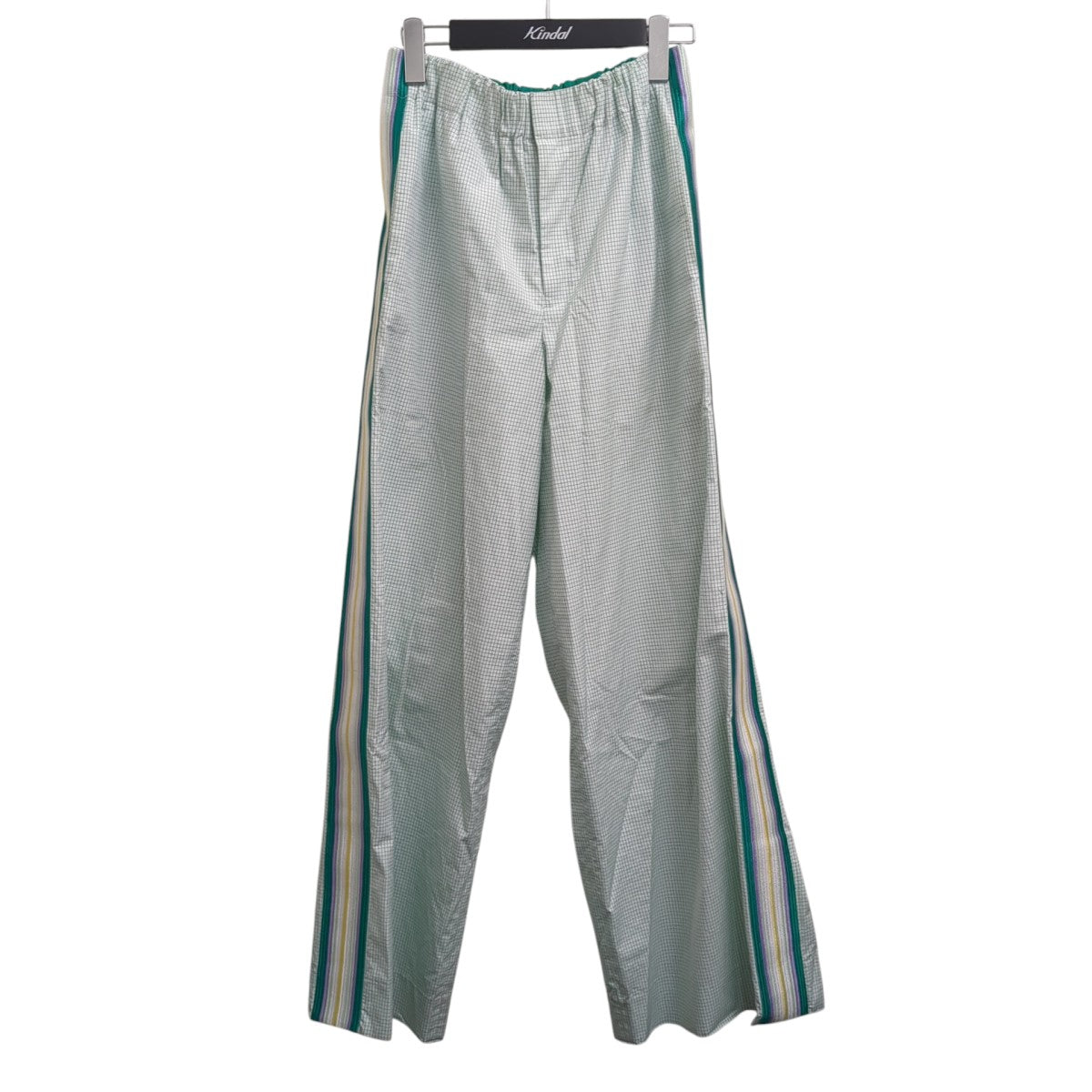 TOMORROWLAND ．B パンツ48-04-61-04103 ｴｱﾘｰｺｯﾄﾝｻｲﾄﾞｴﾝﾌﾞﾛｲﾀﾞﾘｰﾊﾟﾝﾂ 古着・中古-1枚目のアイテム画像