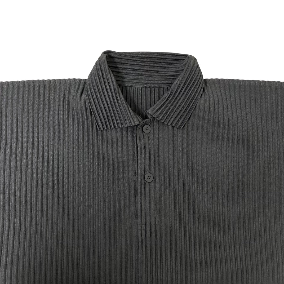 HOMME PLISSE ISSEY MIYAKE MONTHLYポロシャツHP53JM122 古着・中古-3枚目のアイテム画像