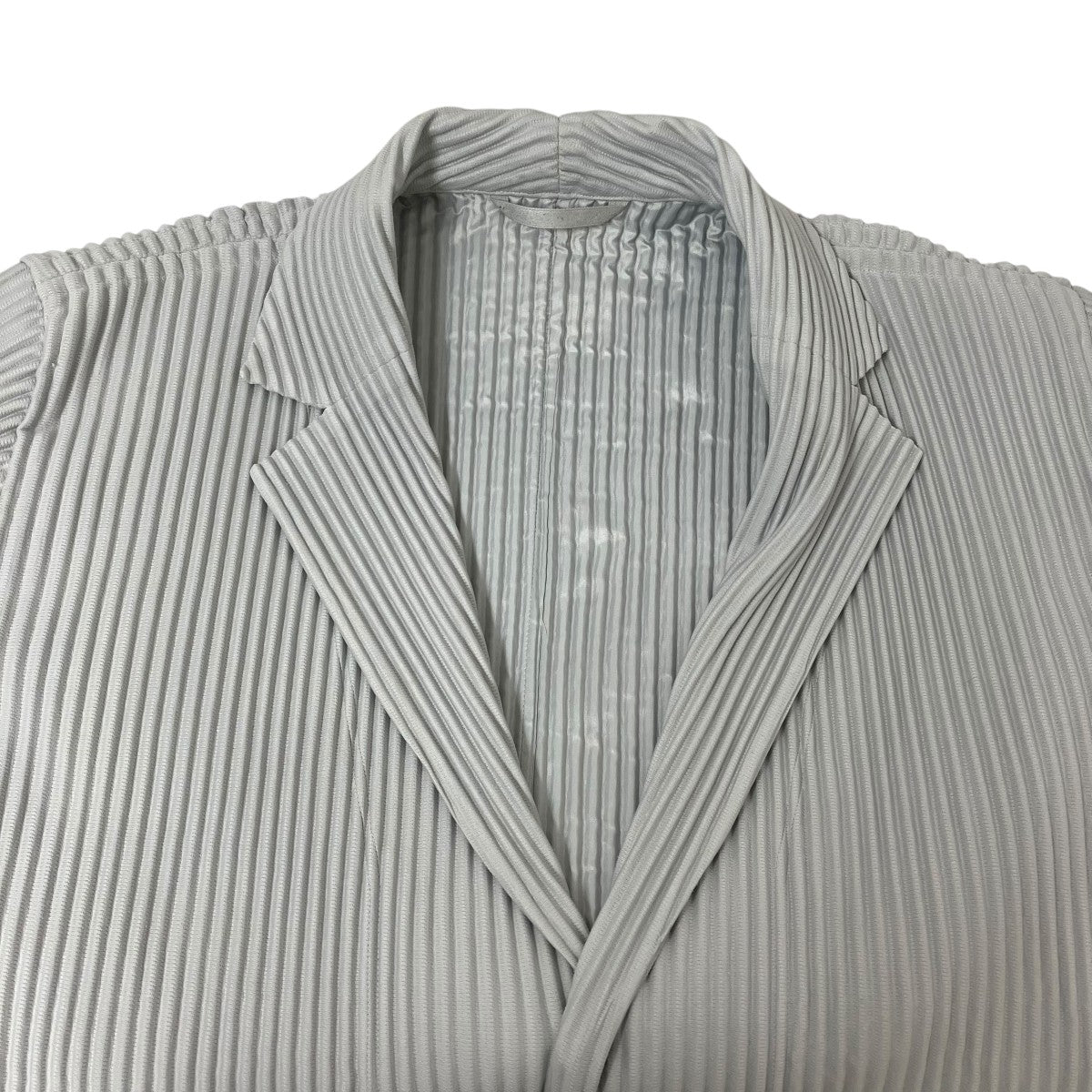 HOMME PLISSE ISSEY MIYAKE プリーツテーラードジャケットHP55JD401 古着・中古-4枚目のアイテム画像