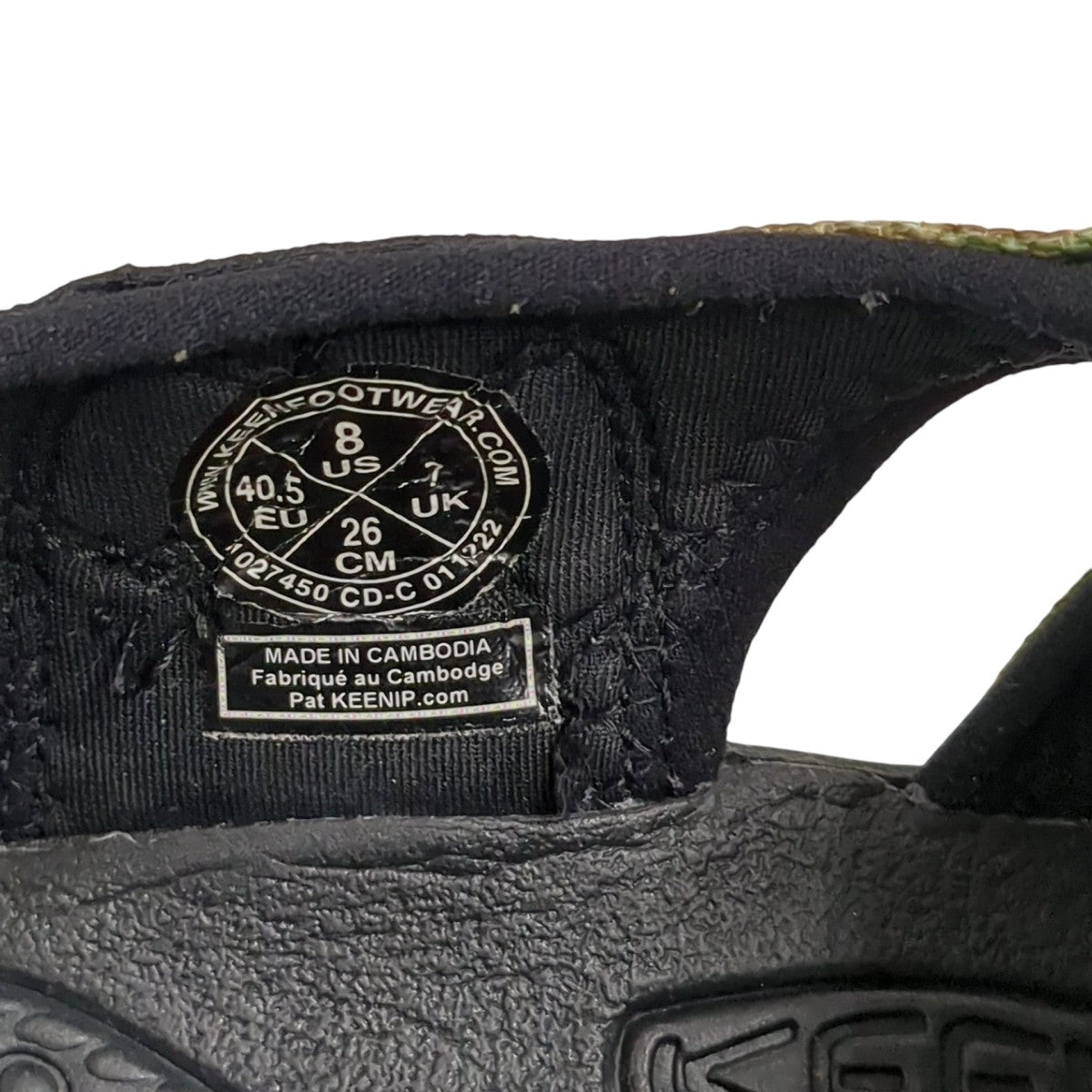 KEEN サンダル1028652 古着・中古-9枚目のアイテム画像