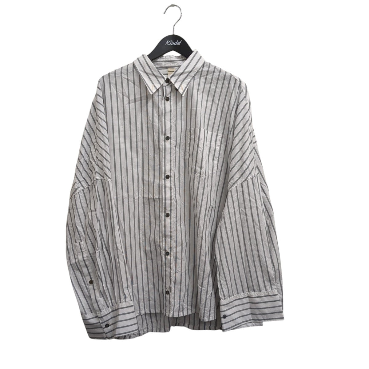 SHINYA KOZUKA シャツ2502SK76ST UPCYCLED GIANT SHIRT 古着・中古-1枚目のアイテム画像