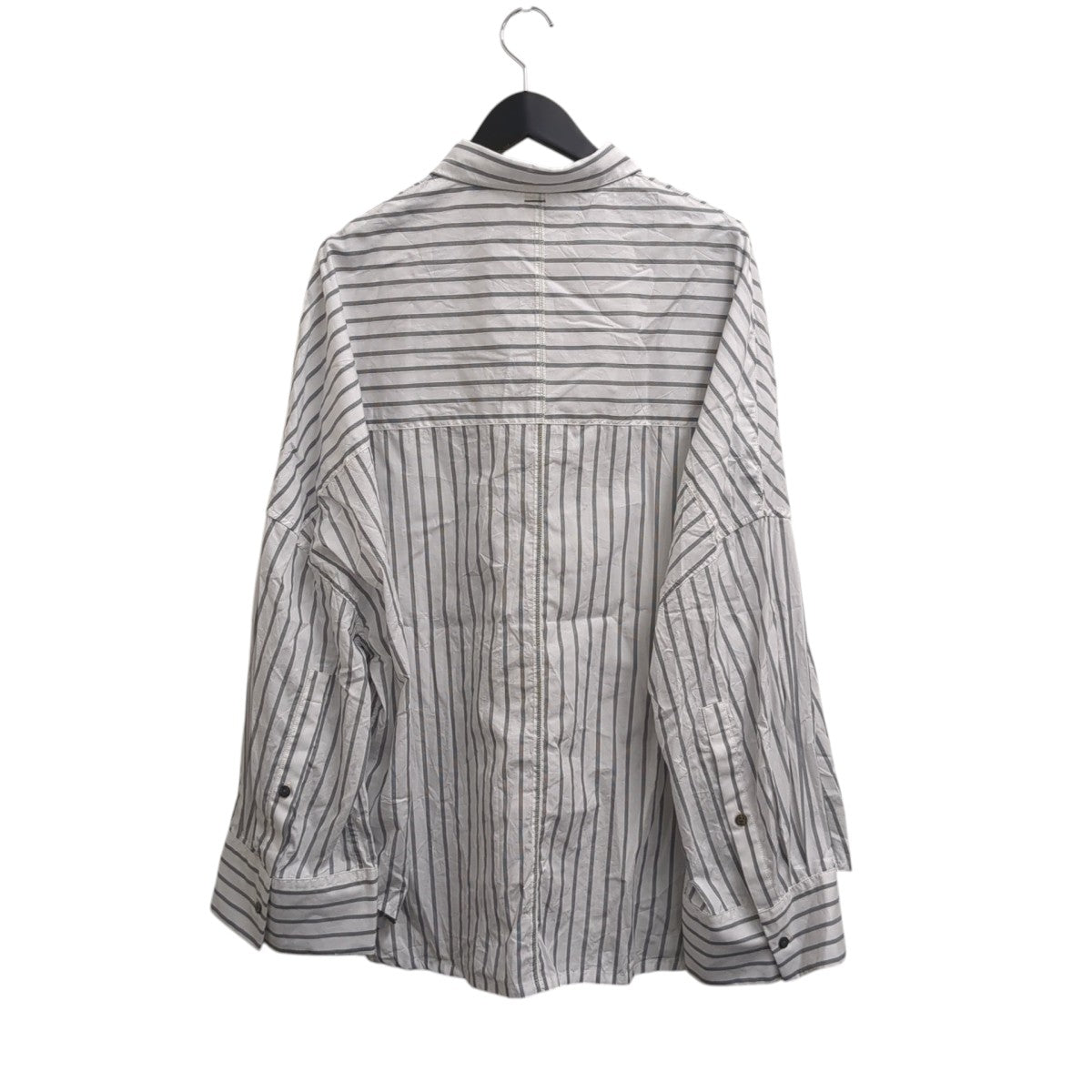 SHINYA KOZUKA シャツ2502SK76ST UPCYCLED GIANT SHIRT 古着・中古-2枚目のアイテム画像
