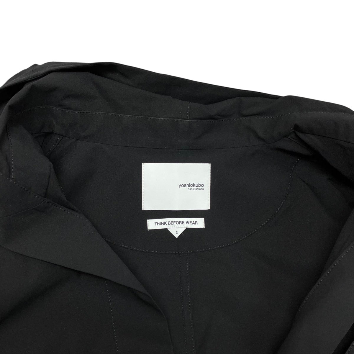 yoshio kubo ジャケットYKS23509 COLLAR HOOD BLOUSON 古着・中古-3枚目のアイテム画像