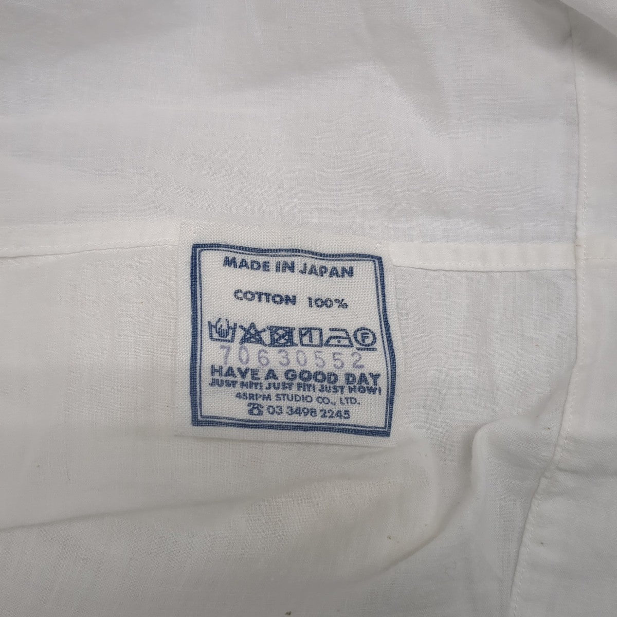 45R インドカディのティアードブラウス長袖ブラウス70630552 古着・中古-7枚目のアイテム画像