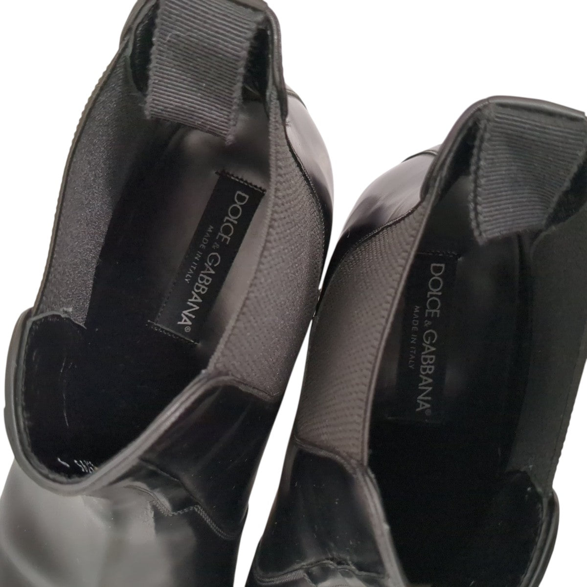 DOLCE ＆ GABBANA サイドゴアブーツ 古着・中古-6枚目のアイテム画像