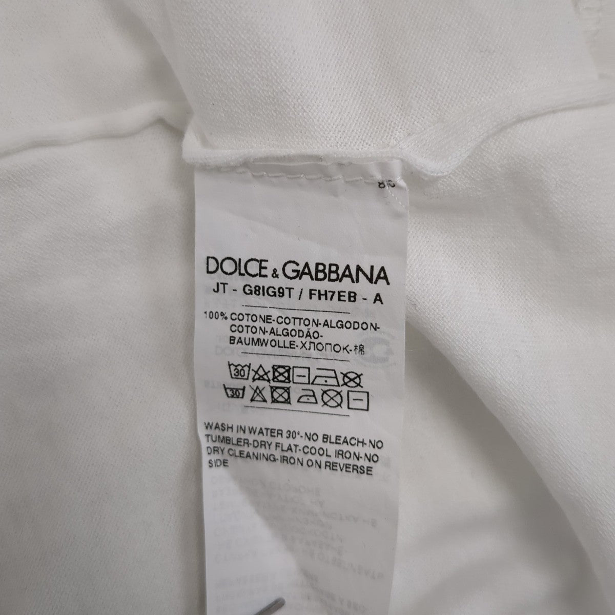 DOLCE ＆ GABBANA Tシャツ 古着・中古-8枚目のアイテム画像