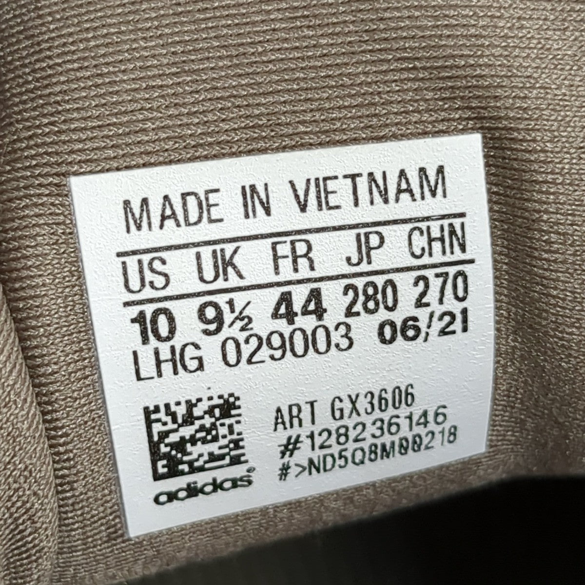 adidas Yeezy 500スニーカーGX3606 古着・中古-9枚目のアイテム画像