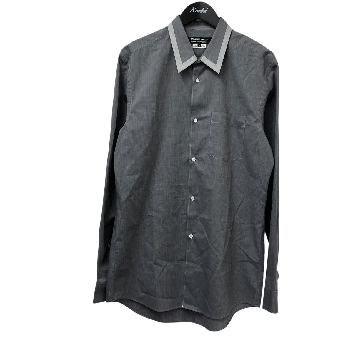 COMME des GARCONS HOMME DEUX 長袖シャツDD-B014 古着・中古-1枚目のアイテム画像