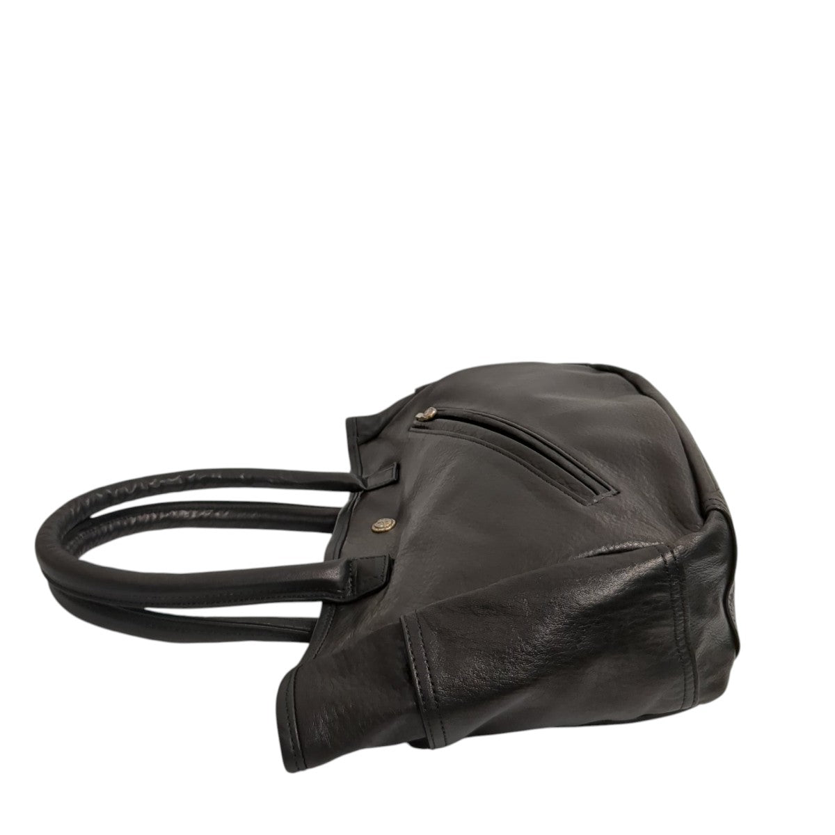 PC RIDERS LEATHER TOTE BAG S W   LOVE ＆ PEACE SILVERハンドバッグPC-017-3696-0010-0900