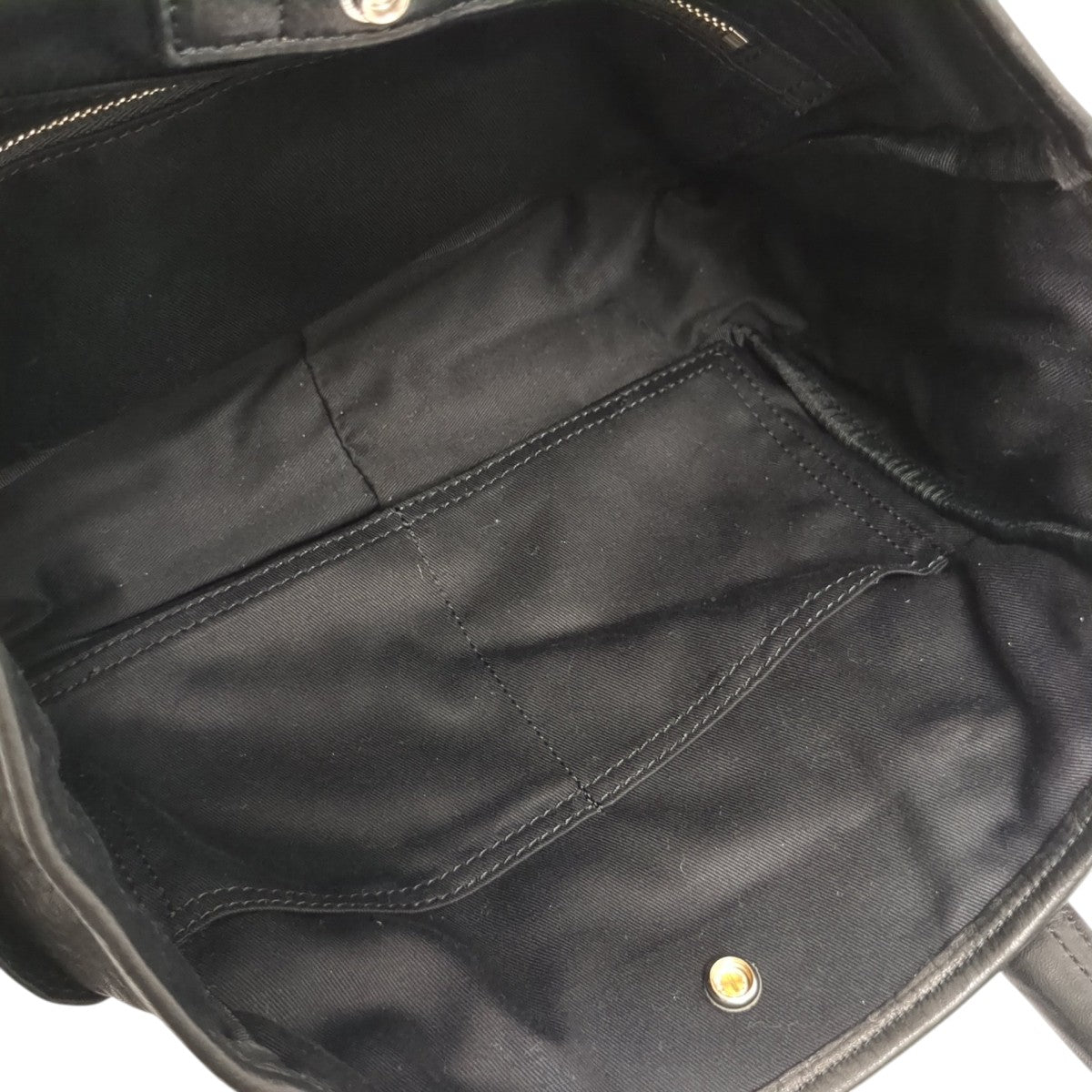 PC RIDERS LEATHER TOTE BAG S W   LOVE ＆ PEACE SILVERハンドバッグPC-017-3696-0010-0900