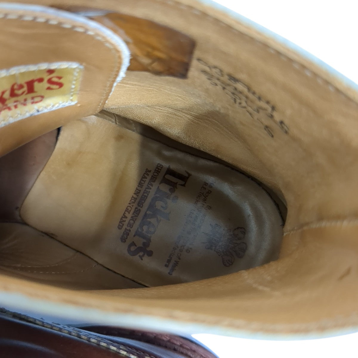 Tricker’s エンジニアブーツ 古着・中古-7枚目のアイテム画像