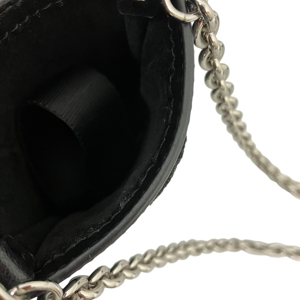 Eye Leather Phone Case With Chainスマホショルダー