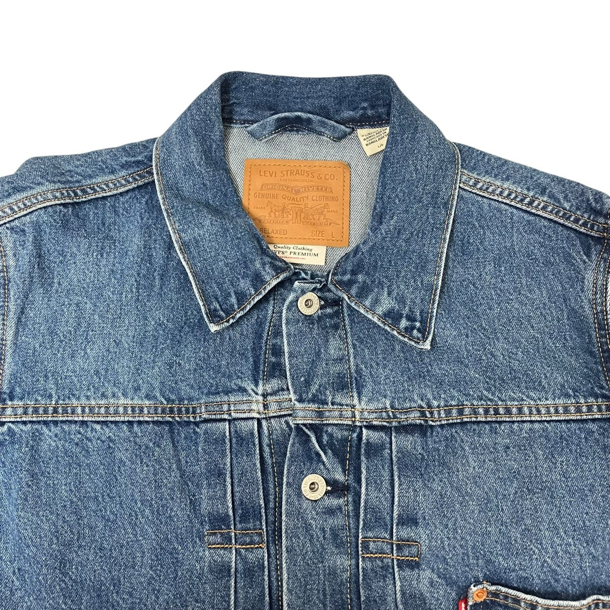 LEVI’S TYPEトラッカージャケットデニムジャケットA3174-0004 古着・中古-3枚目のアイテム画像