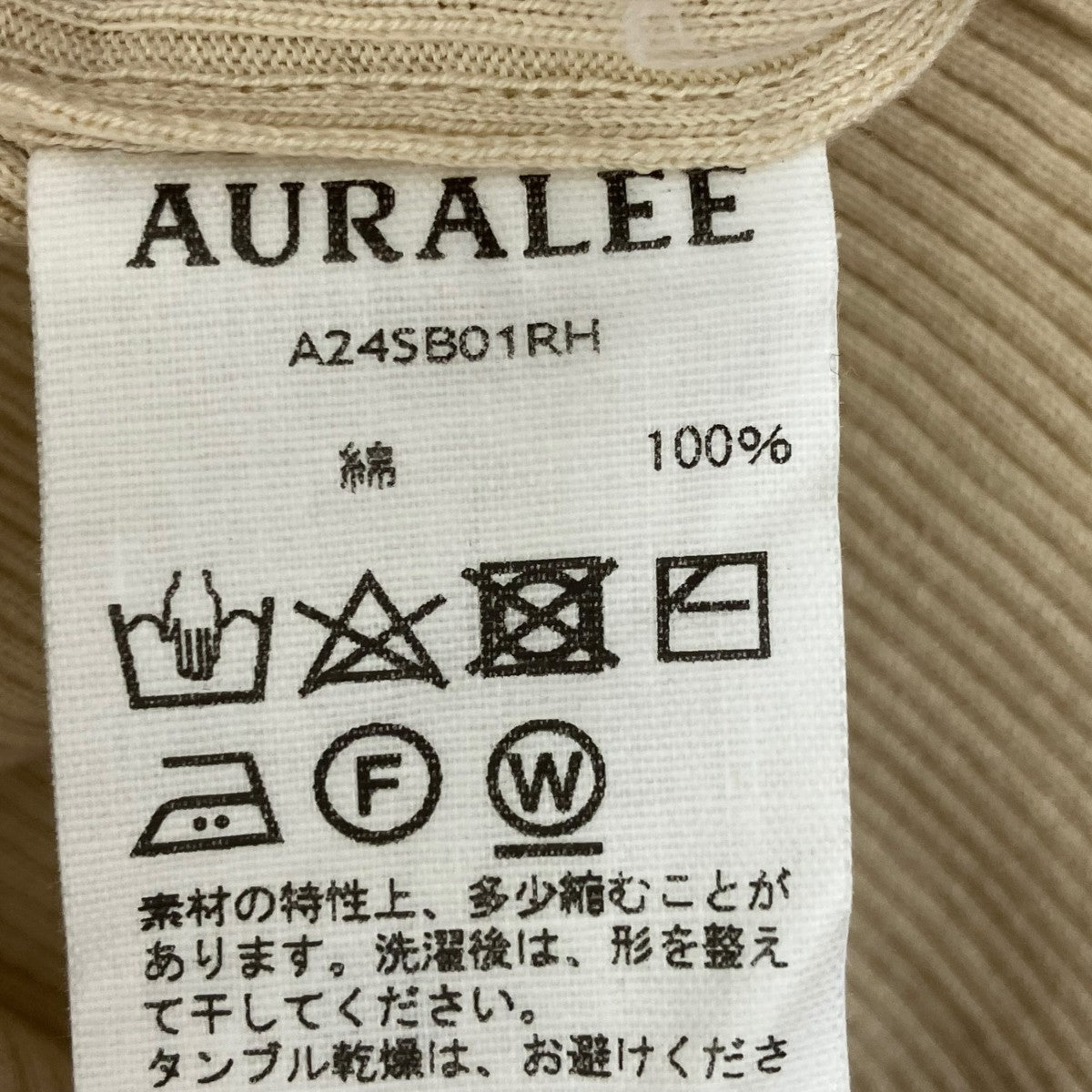 長袖カットソーA24SB01RH