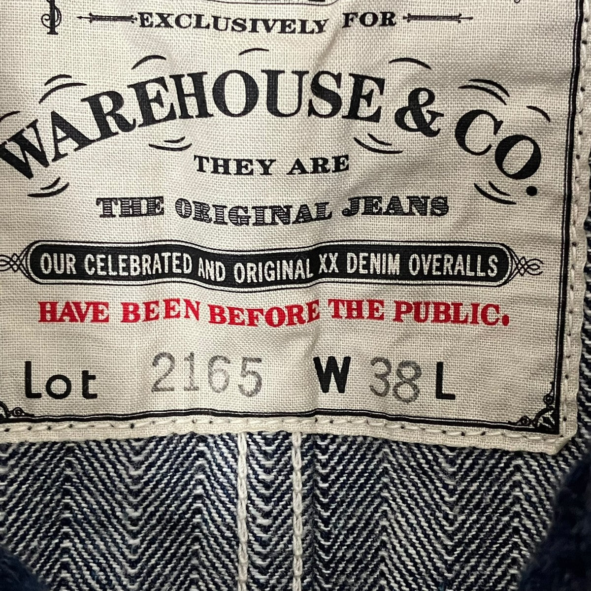 WAREHOUSE 2165カバーオール 古着・中古-6枚目のアイテム画像