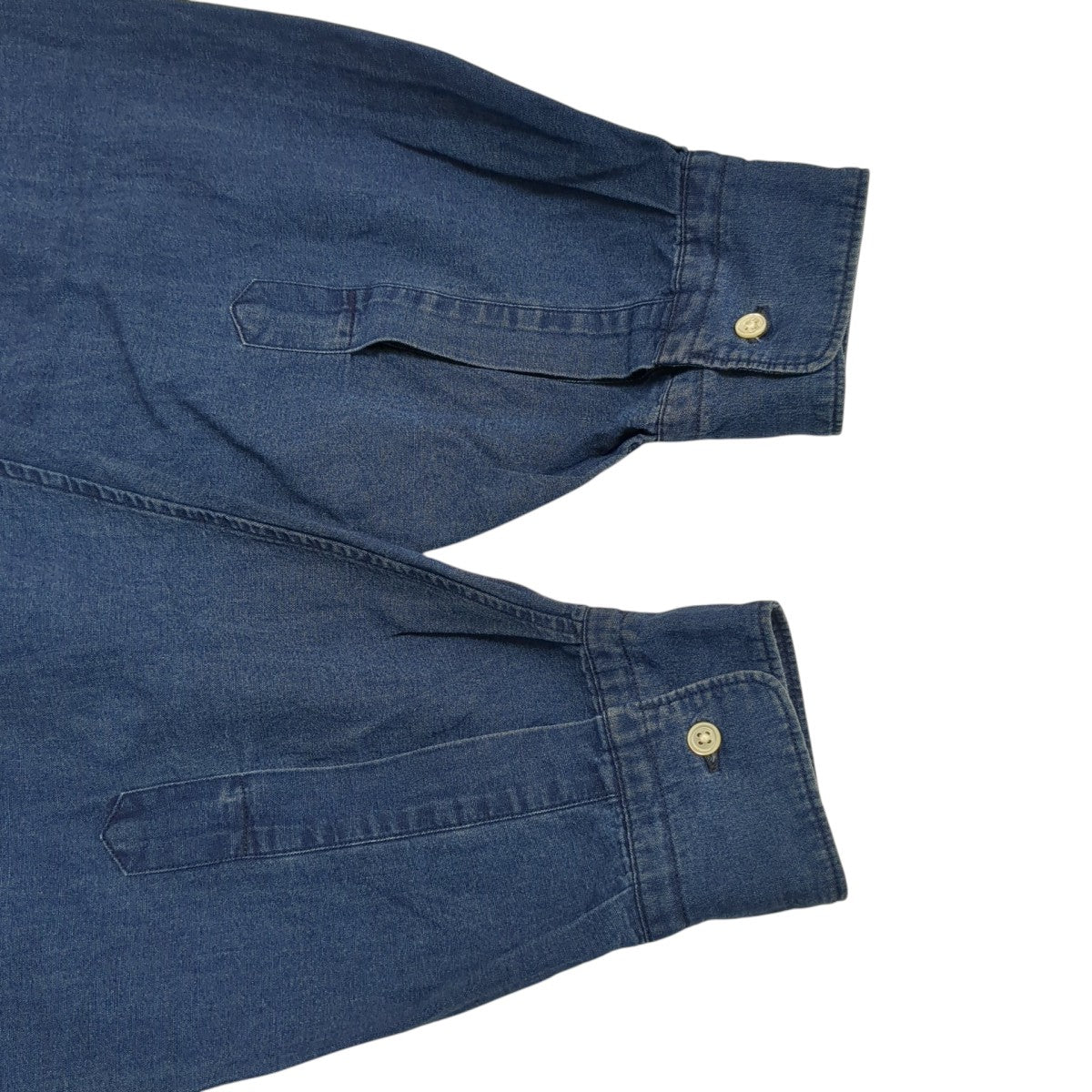 Graphpaper SIDOGRAS Indigo Poplin L／S Oversized Regular Collar ShirtTシャツGM252-50045 古着・中古-5枚目のアイテム画像