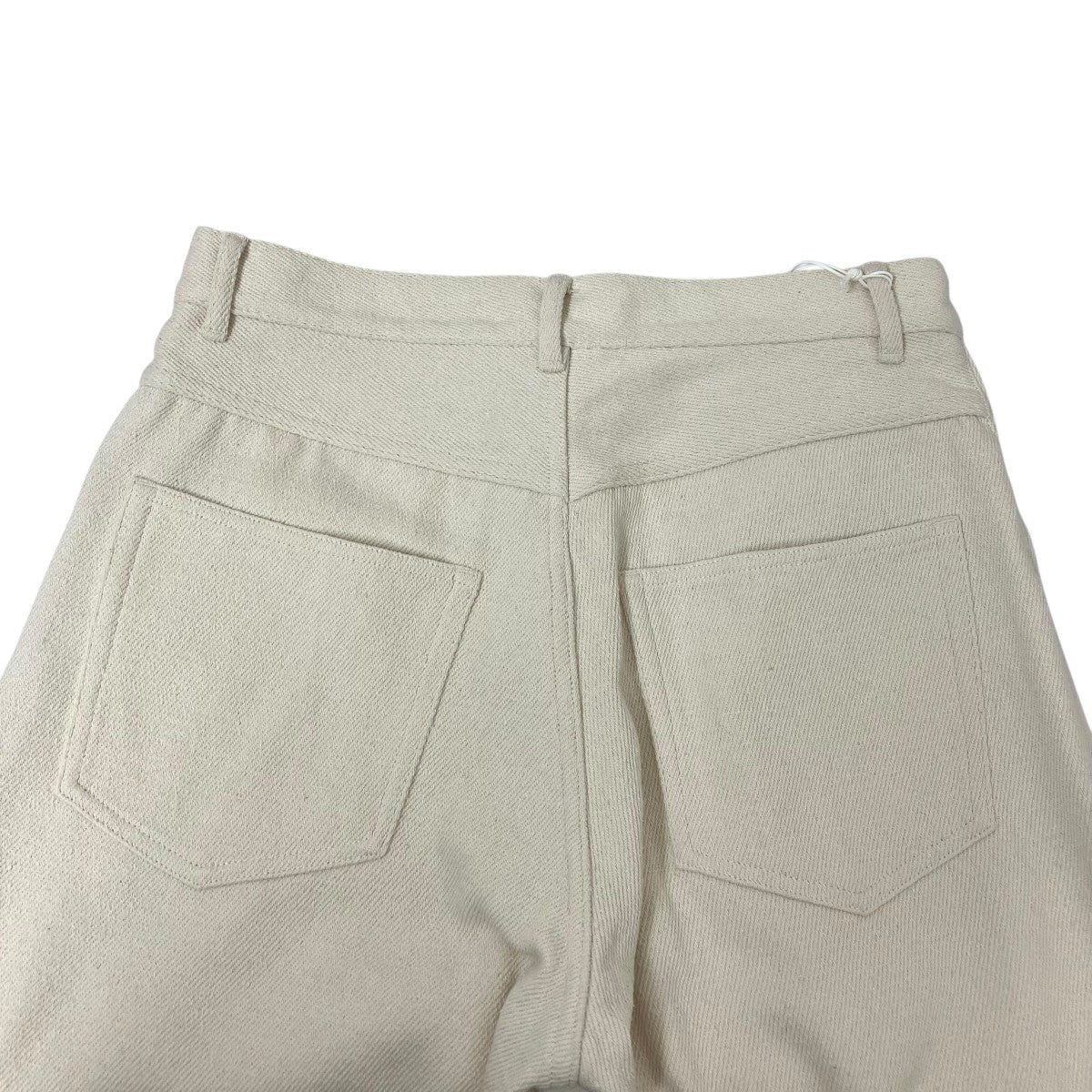 SILK NEP DENIM 5P WIDE PANTSパンツA26SP01SD