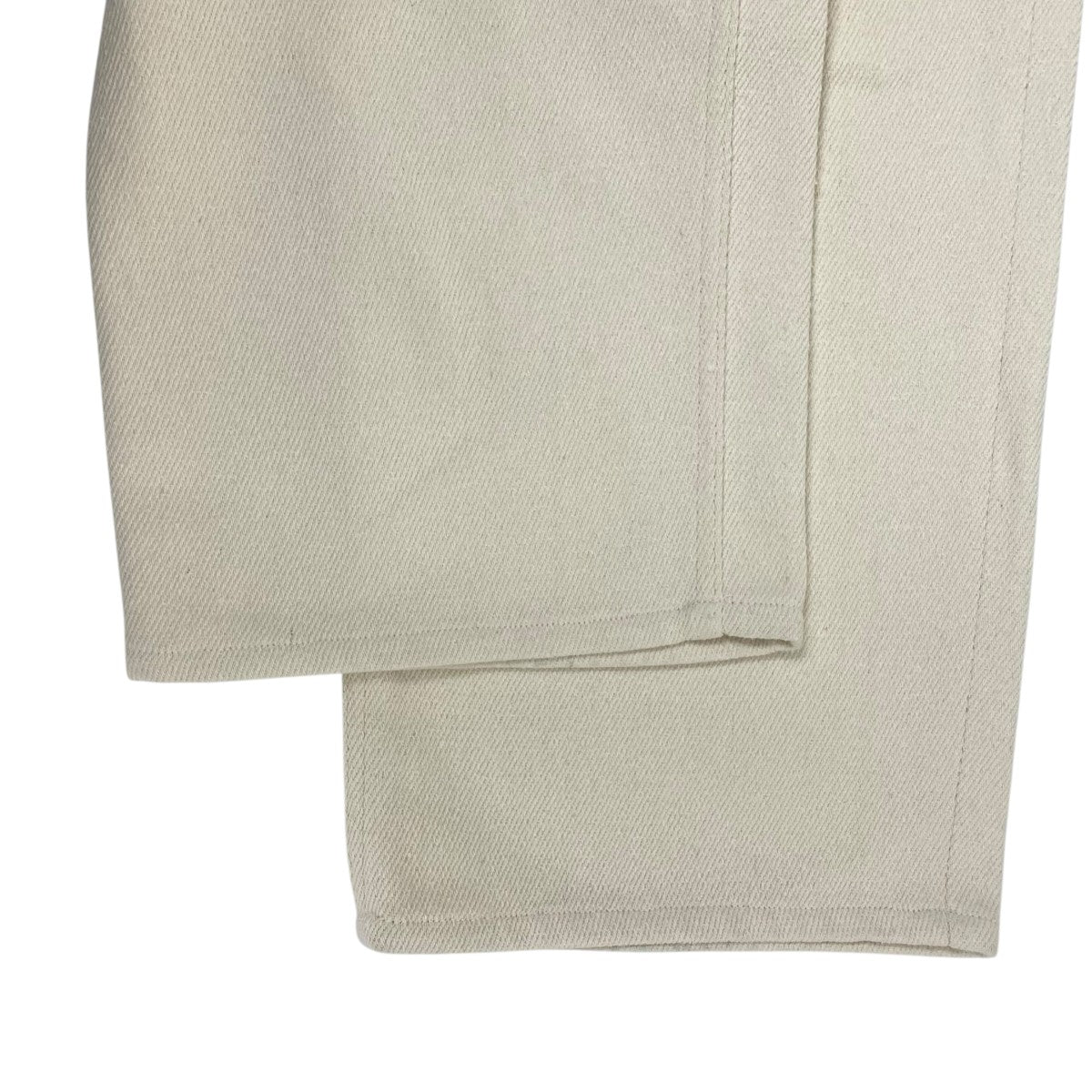 SILK NEP DENIM 5P WIDE PANTSパンツA26SP01SD