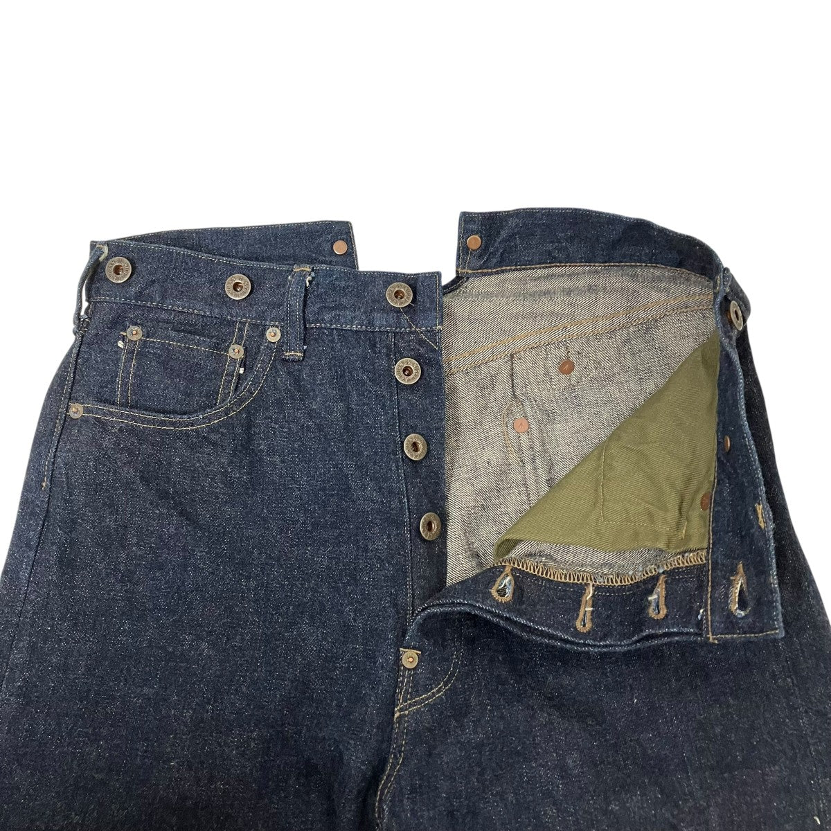 NIGEL CABOURN RAILMAN DENIM PANTデニムパンツ8047-00-50025 古着・中古-4枚目のアイテム画像