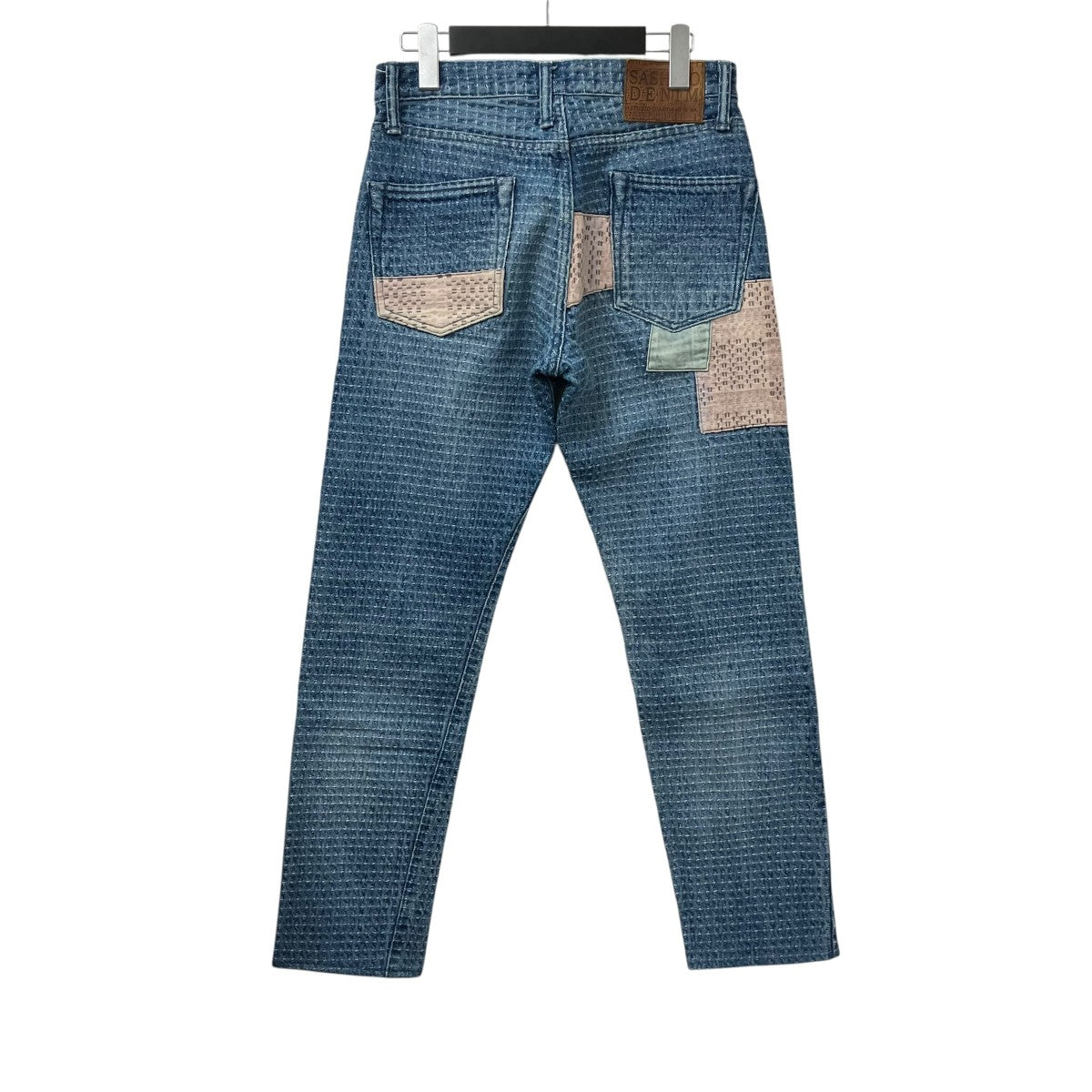 STUDIO D’ARTISAN＆SA SASHIKO DENIMデニムパンツD1855U 古着・中古-2枚目のアイテム画像