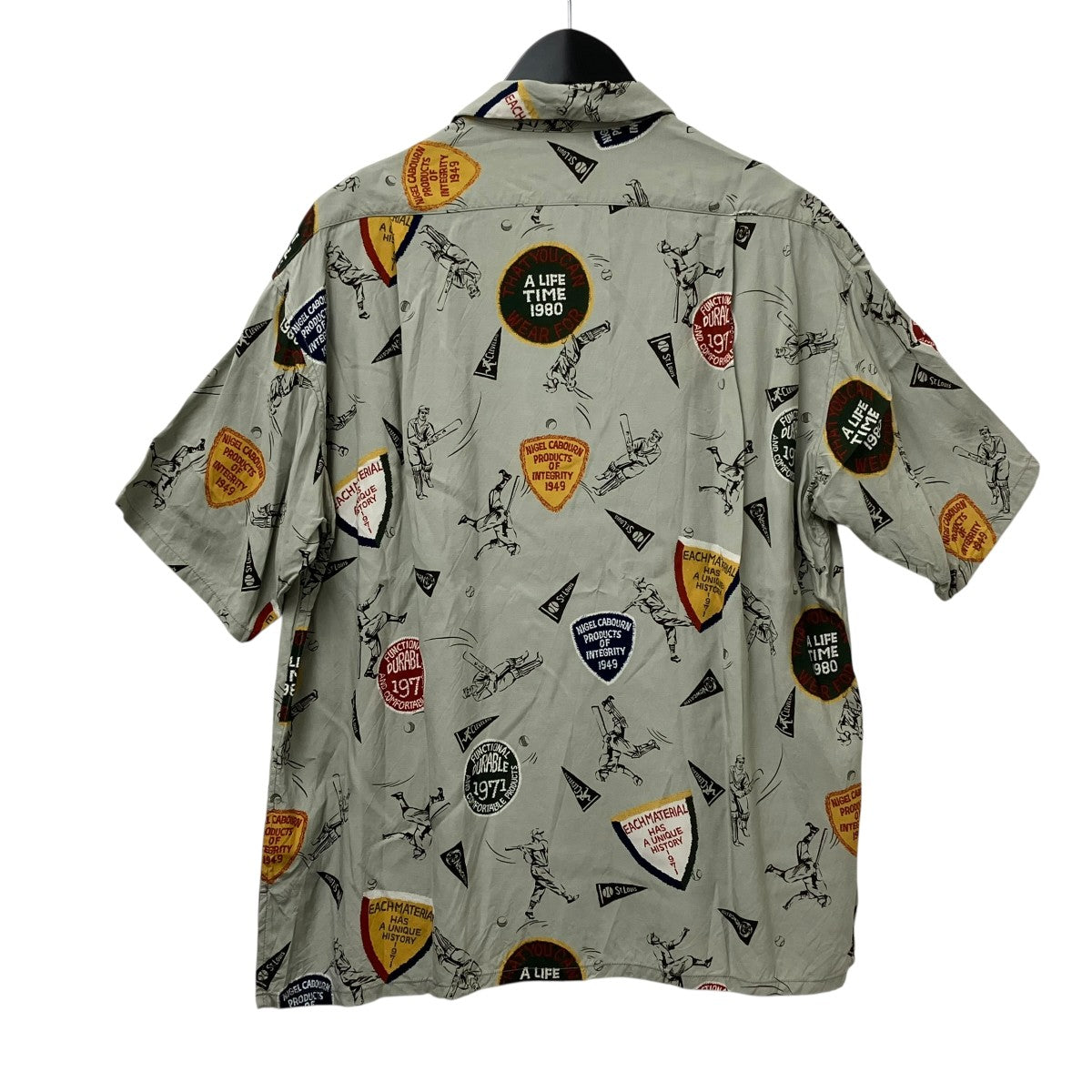 NIGEL CABOURN アロハシャツ8050-00-11203 古着・中古-2枚目のアイテム画像
