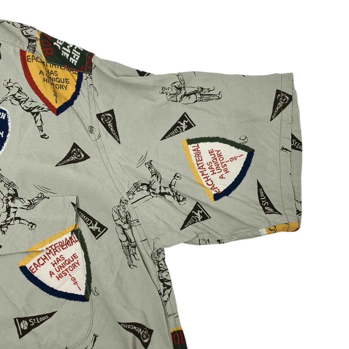 NIGEL CABOURN アロハシャツ8050-00-11203 古着・中古-5枚目のアイテム画像