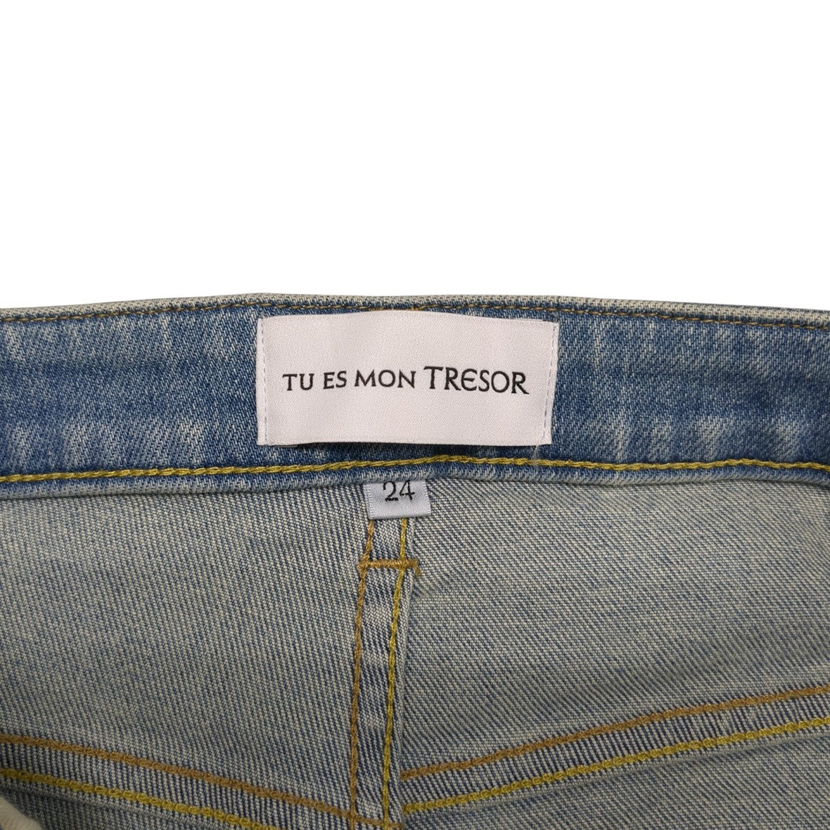 TU ES MON TRESOR デニムパンツ 古着・中古-7枚目のアイテム画像